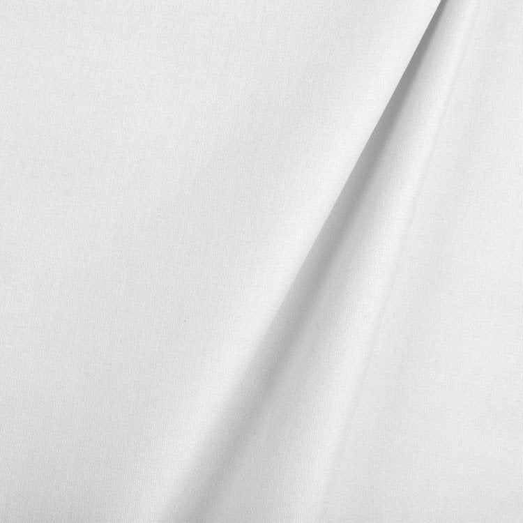 Cambridge Sateen Napped - White