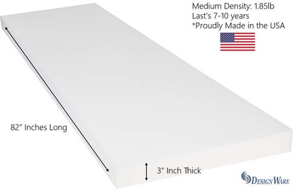 Foam HD Reg 3''X 82''X 24''
