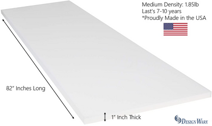 Foam HD Reg 1''X 82''X 24''