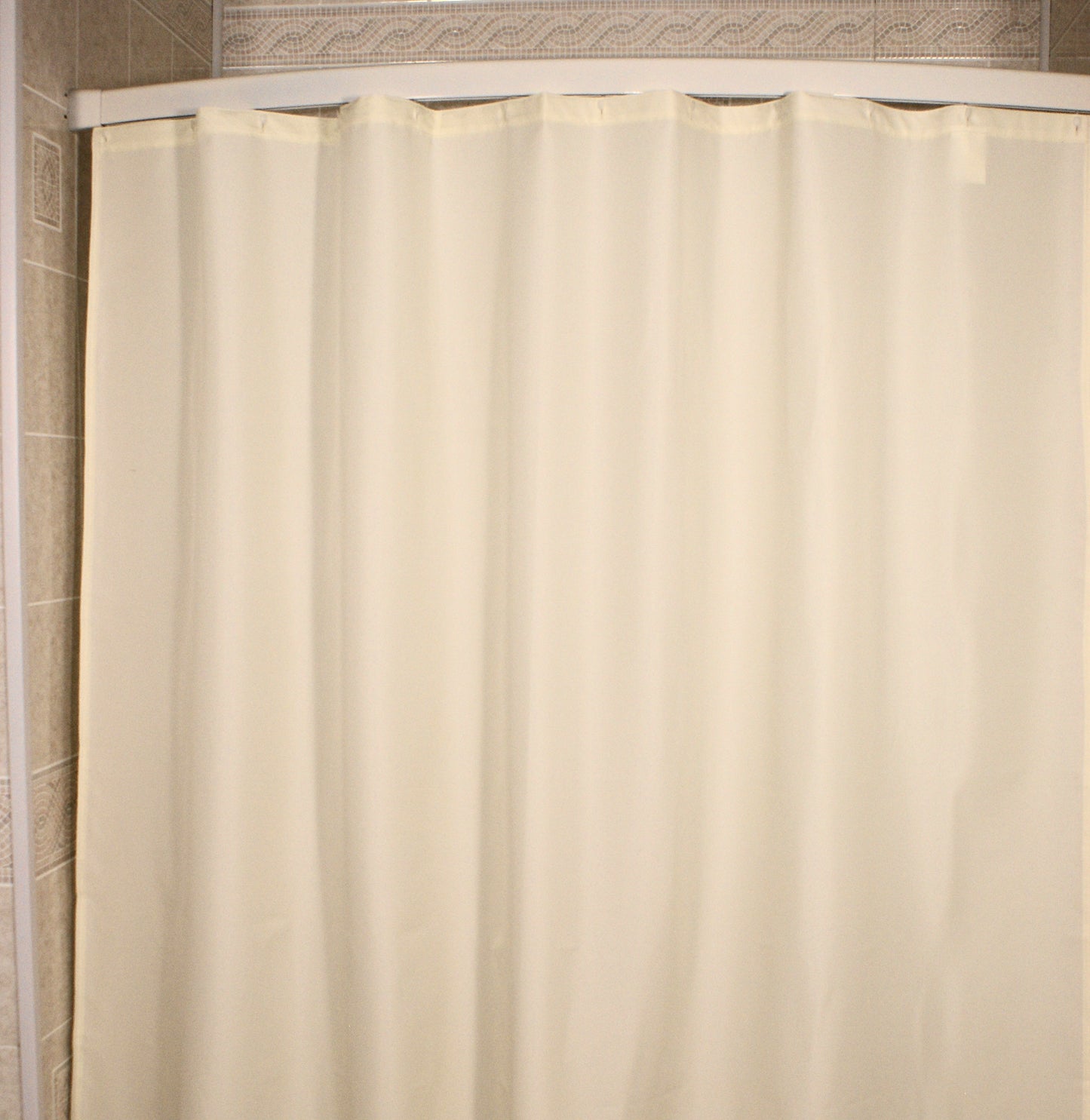 Shower Liner NylonFabric - 72 X 84 -Beige
